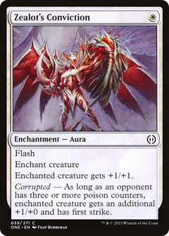 Zealot's Conviction (39) [Phyrexia: All Will Be One] foil-1