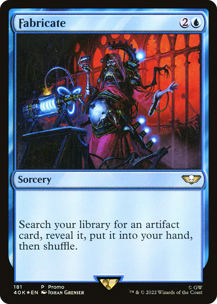 Fabricate (181) [Warhammer 40,000 Commander] foil - Deck Out Gaming