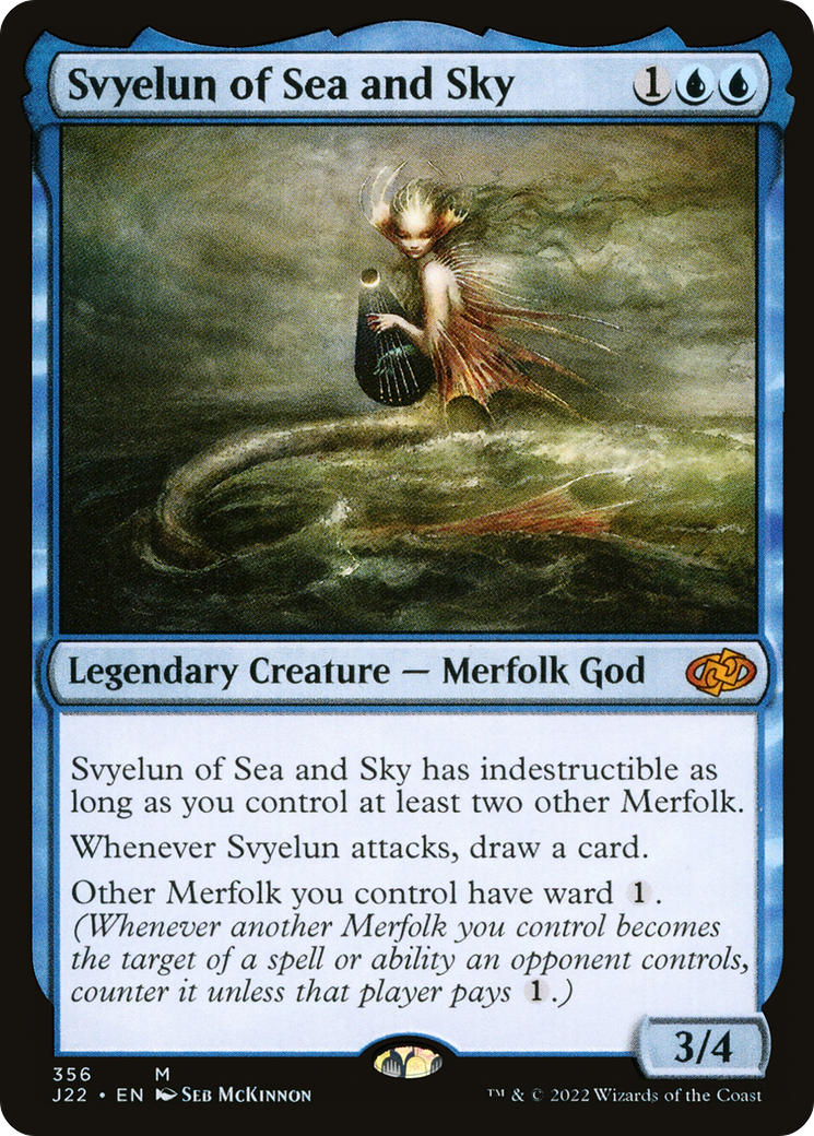 Svyelun of Sea and Sky (356) [Jumpstart 2022] - Deck Out Gaming