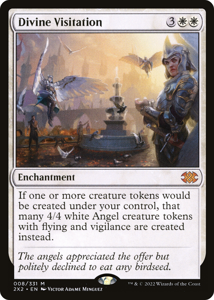 Divine Visitation (8) [Double Masters 2022] - Deck Out Gaming