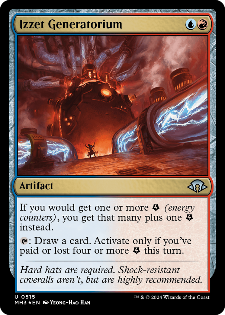 Izzet Generatorium (Ripple Foil) (515) [Modern Horizons 3] foil - Deck Out Gaming