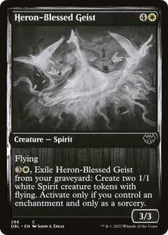 Heron-Blessed Geist (286) [Innistrad: Double Feature] - Deck Out Gaming