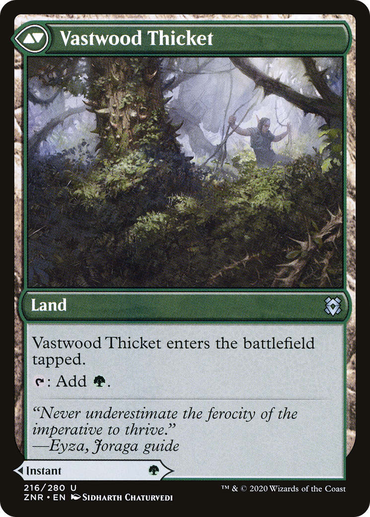 Vastwood Fortification (216) [Zendikar Rising] - Deck Out Gaming