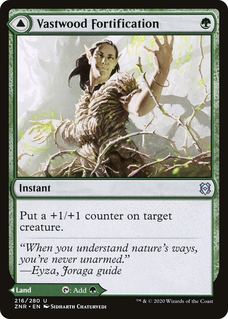 Vastwood Fortification (216) [Zendikar Rising] foil - Deck Out Gaming