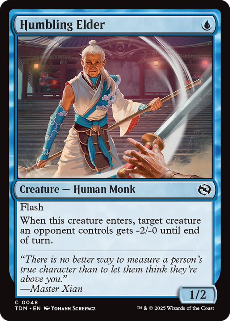 Humbling Elder (48) [Tarkir: Dragonstorm] - Deck Out Gaming