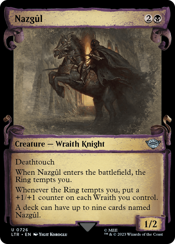 Nazgul (0726) (Showcase Scrolls) (726) [The Lord of the Rings: Tales of Middle-earth] - Deck Out Gaming