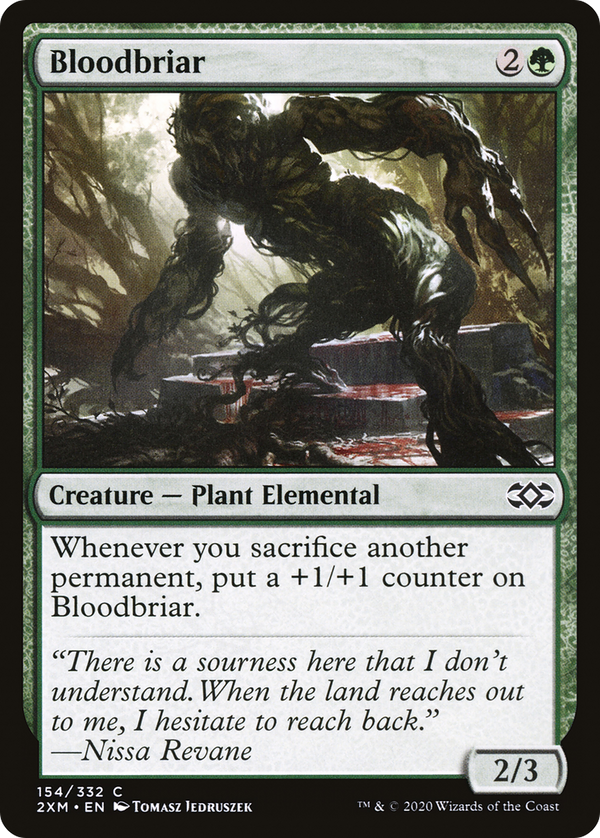 Bloodbriar (154) [Double Masters] foil - Deck Out Gaming
