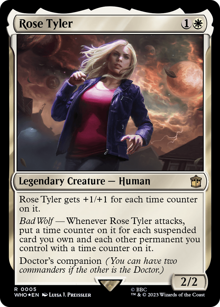Rose Tyler (5) [Doctor Who] foil - Deck Out Gaming