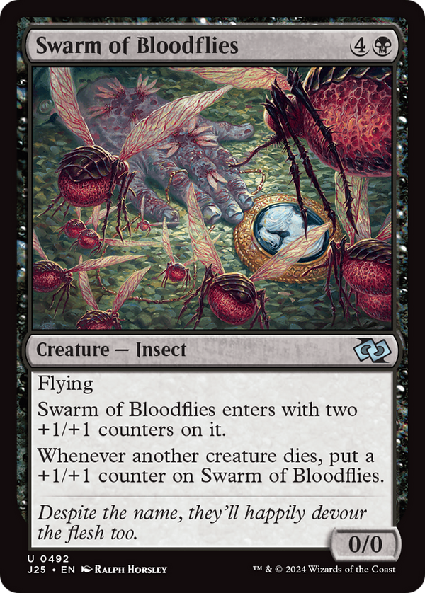 Swarm of Bloodflies (492) [Foundations Jumpstart] - Deck Out Gaming