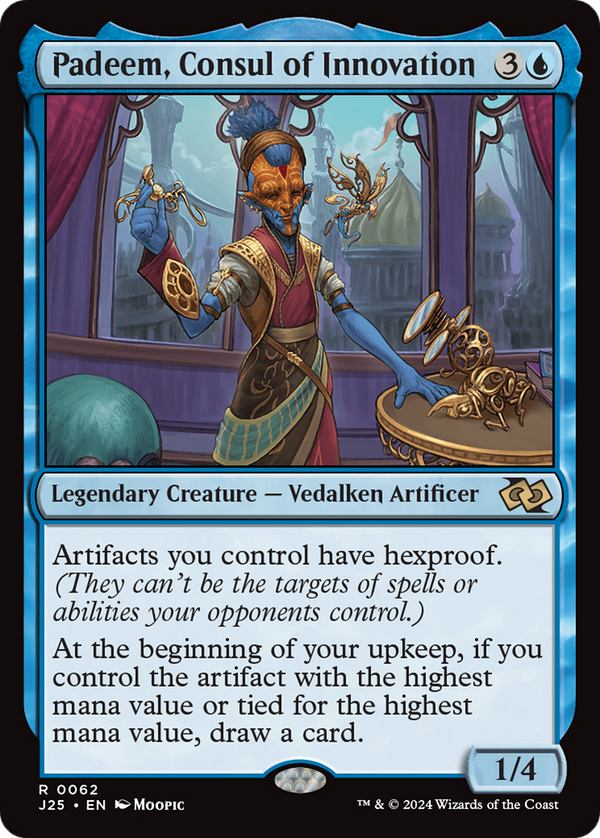 Padeem, Consul of Innovation (Anime) (62) [Foundations Jumpstart] - Deck Out Gaming