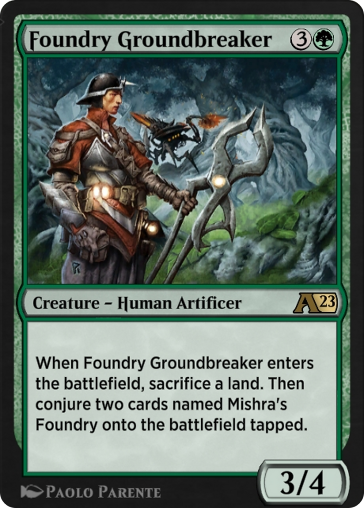 Foundry Groundbreaker (13) [Alchemy: The Brothers' War] - Deck Out Gaming
