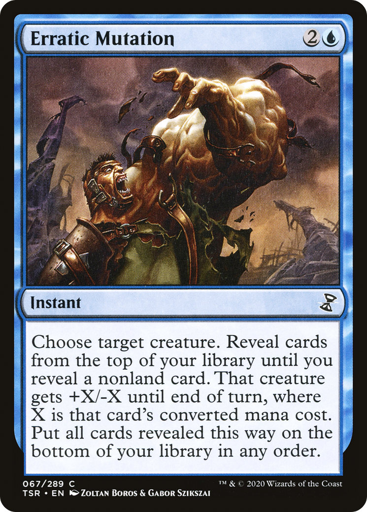 Erratic Mutation (67) [Time Spiral Remastered] - Deck Out Gaming