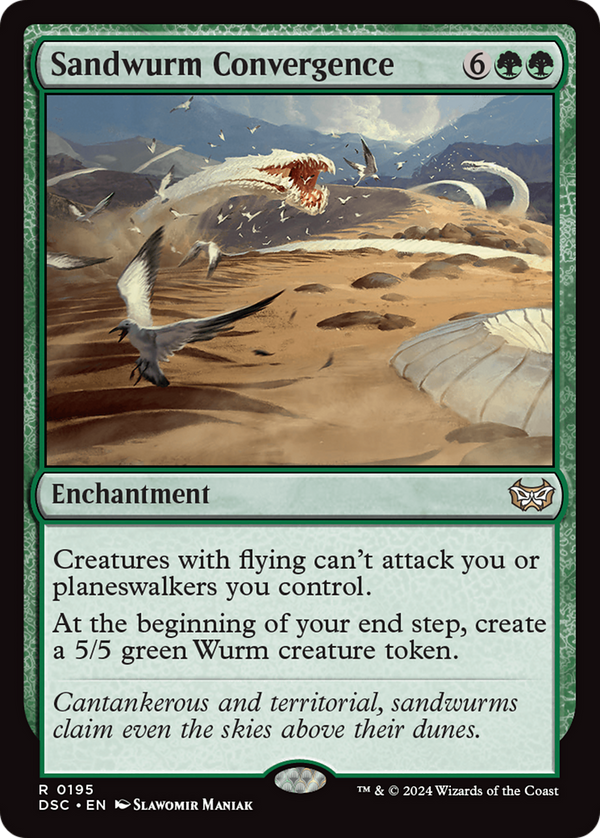 Sandwurm Convergence (195) [Duskmourn: House of Horror Commander] - Deck Out Gaming