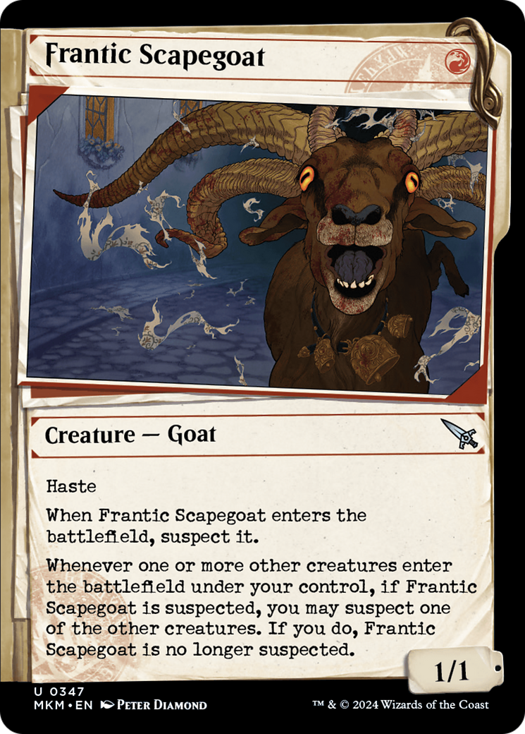 Frantic Scapegoat (Showcase) (347) [Murders at Karlov Manor] foil - Deck Out Gaming