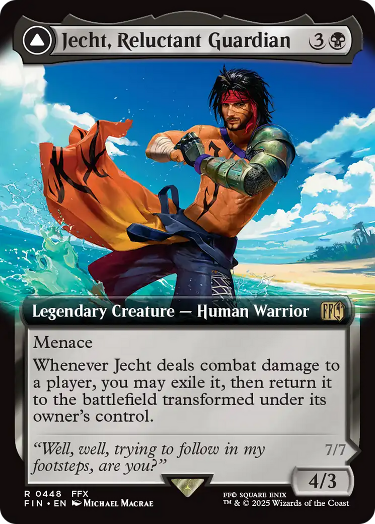 Jecht, Reluctant Guardian // Braska's Final Aeon (448) [FINAL FANTASY] - Deck Out Gaming