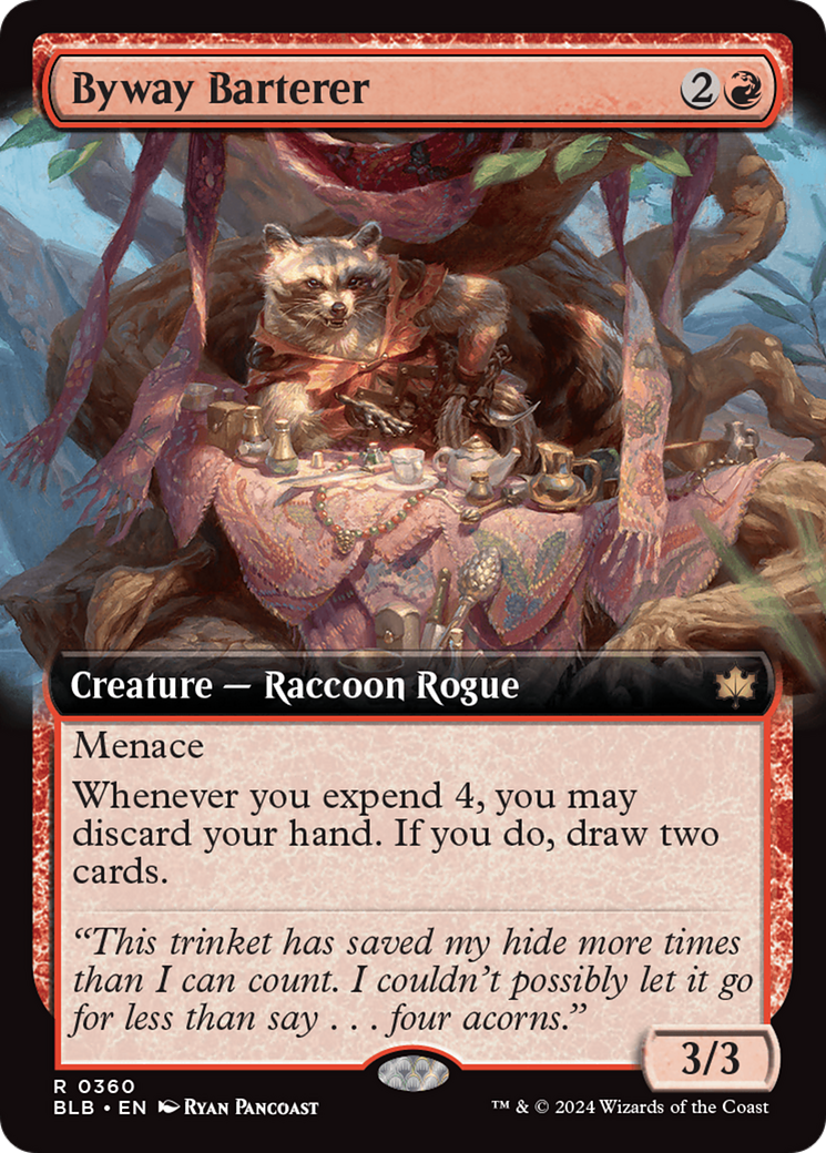 Byway Barterer (Extended Art) (360) [Bloomburrow] foil - Deck Out Gaming