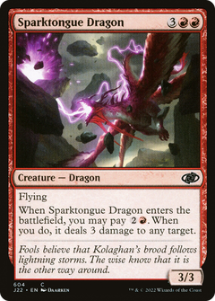 Sparktongue Dragon (604) [Jumpstart 2022] - Deck Out Gaming