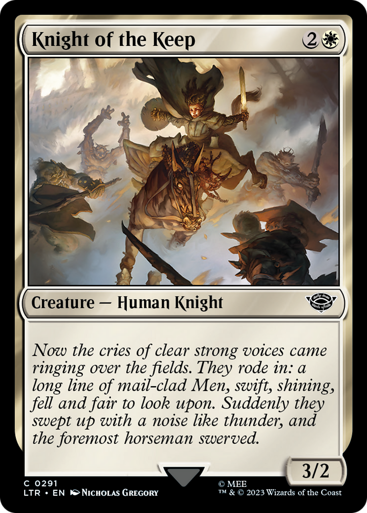 Knight of the Keep (291) [The Lord of the Rings: Tales of Middle-earth] - Deck Out Gaming