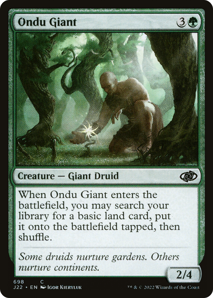 Ondu Giant (698) [Jumpstart 2022] - Deck Out Gaming