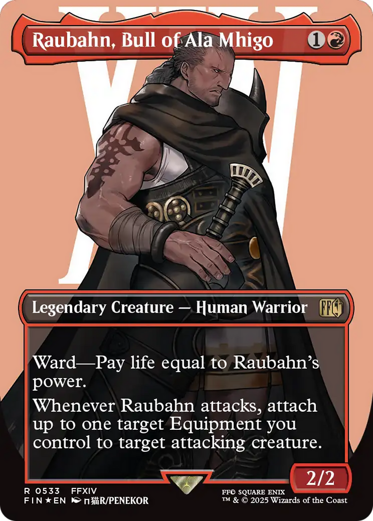 Raubahn, Bull of Ala Mhigo (533) [FINAL FANTASY] foil - Deck Out Gaming