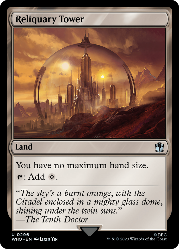 Reliquary Tower (296) [Doctor Who] - Deck Out Gaming