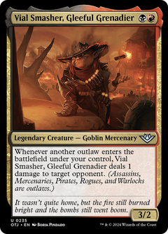 Vial Smasher, Gleeful Grenadier (235) [Outlaws of Thunder Junction] - Deck Out Gaming