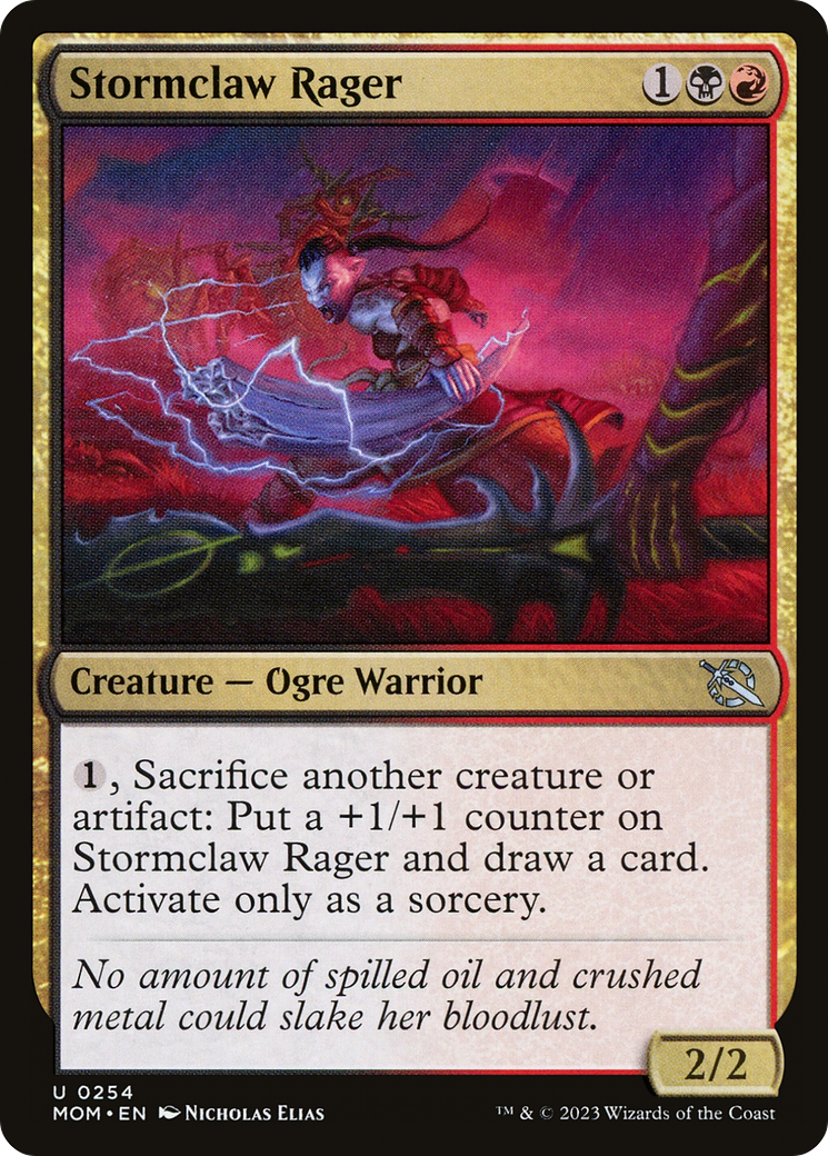 Stormclaw Rager (254) [March of the Machine] - Deck Out Gaming