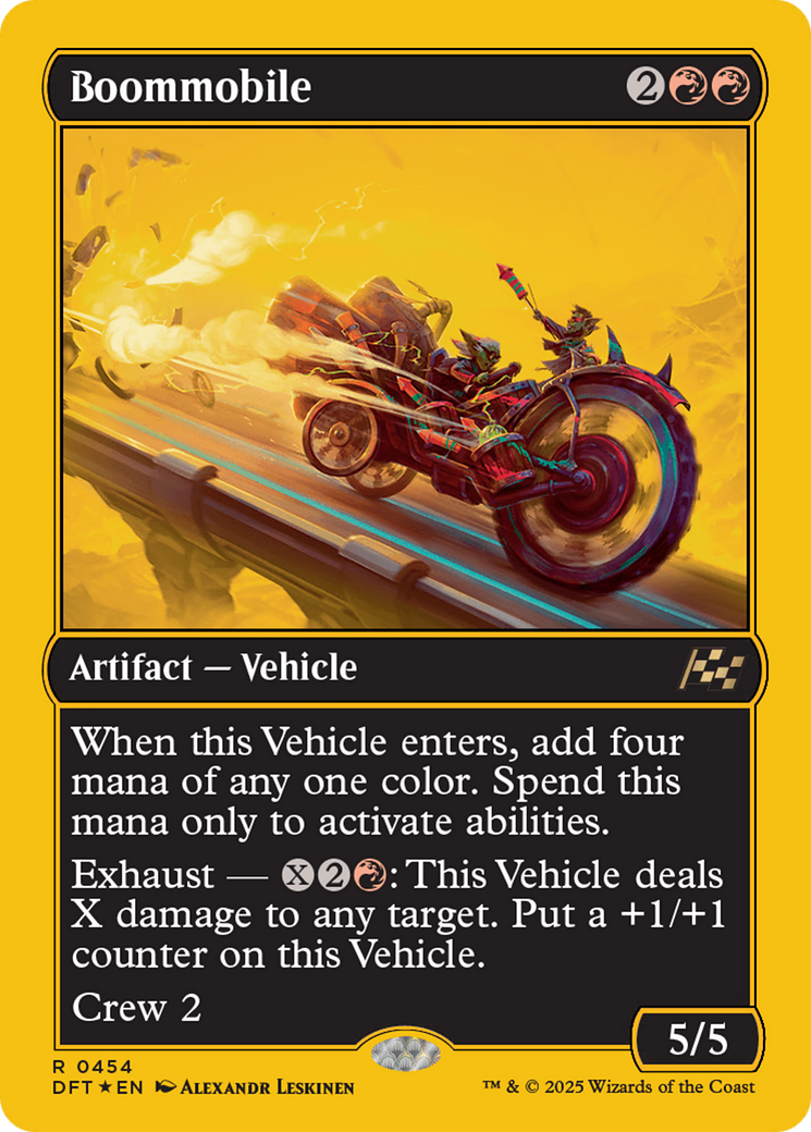 Boommobile (First-Place Foil) (454) [Aetherdrift] foil - Deck Out Gaming