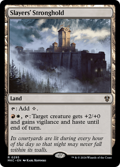 Slayers' Stronghold (295) [Murders at Karlov Manor Commander] - Deck Out Gaming