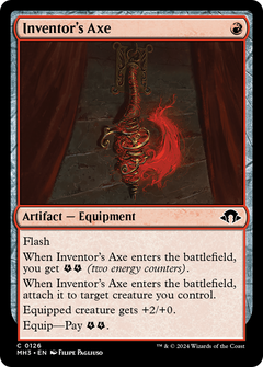 Inventor's Axe (126) [Modern Horizons 3] - Deck Out Gaming