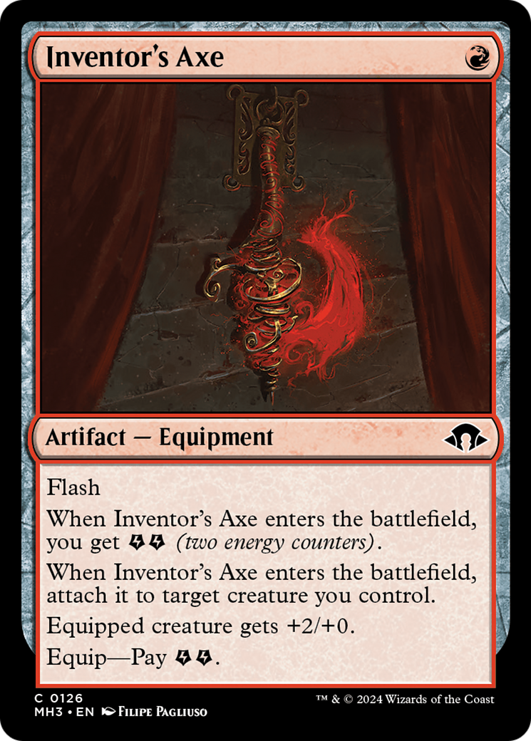 Inventor's Axe (126) [Modern Horizons 3] - Deck Out Gaming