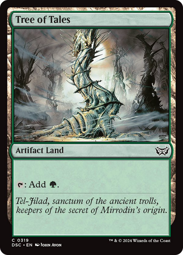 Tree of Tales (319) [Duskmourn: House of Horror Commander] - Deck Out Gaming