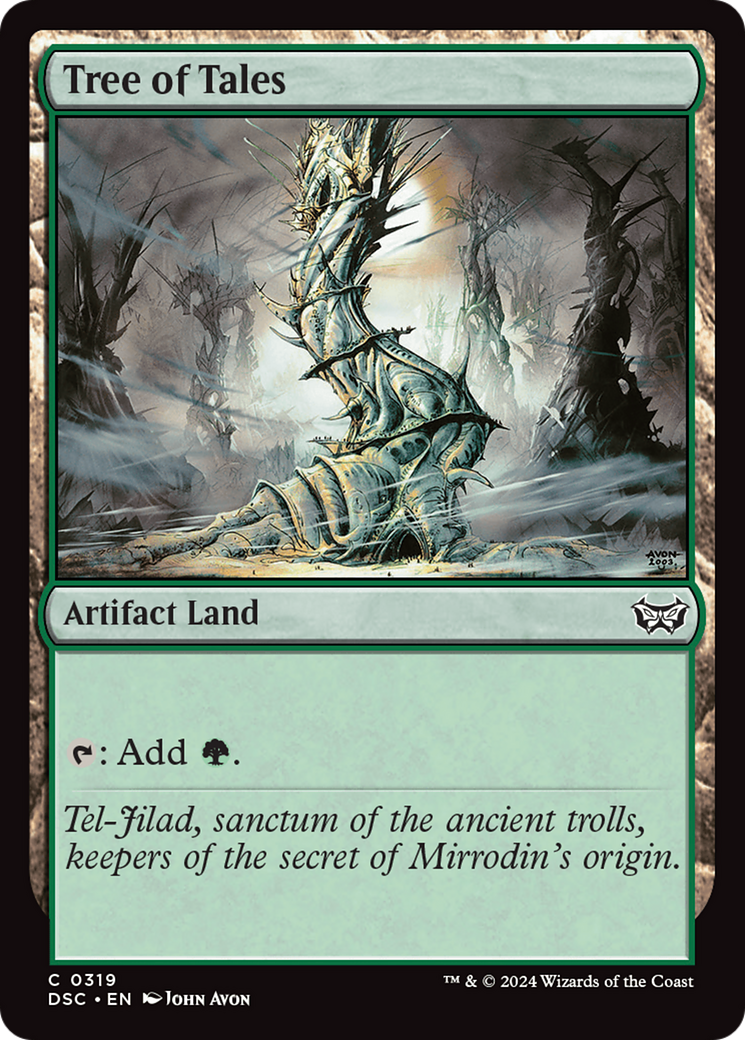Tree of Tales (319) [Duskmourn: House of Horror Commander] - Deck Out Gaming