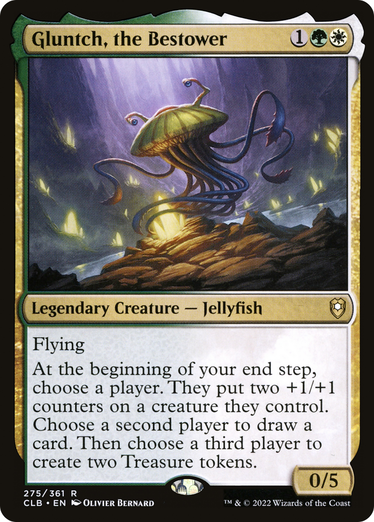 Gluntch, the Bestower (275) [Commander Legends: Battle for Baldur's Gate] - Deck Out Gaming
