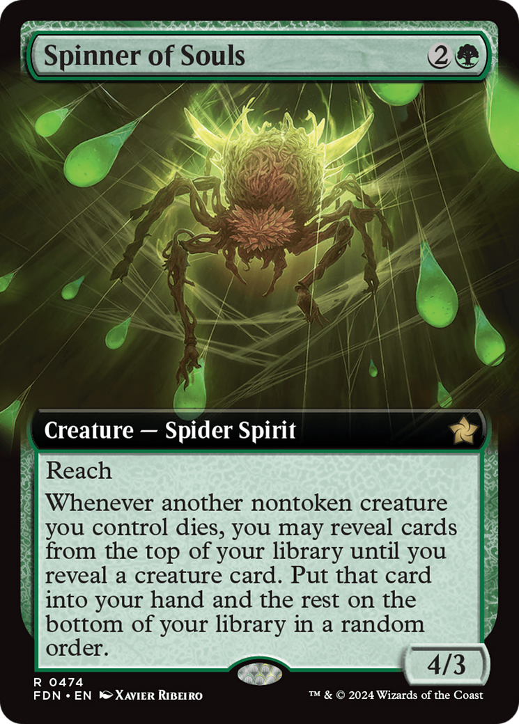 Spinner of Souls (Extended Art) (474) [Foundations] - Deck Out Gaming