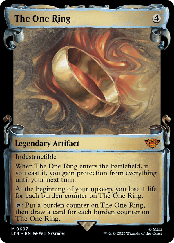 The One Ring (Showcase Scrolls) (697) [The Lord of the Rings: Tales of Middle-earth] foil - Deck Out Gaming