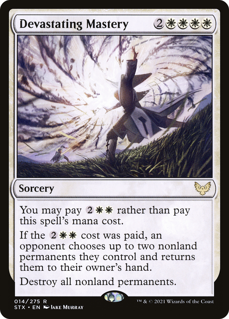 Devastating Mastery (14) [Strixhaven: School of Mages] foil - Deck Out Gaming