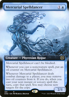 Mercurial Spelldancer (Extended Art) (381) [Phyrexia: All Will Be One] - Deck Out Gaming