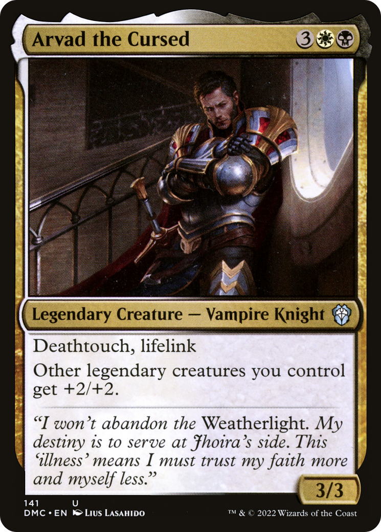 Arvad the Cursed (141) [Commander: Dominaria United] - Deck Out Gaming
