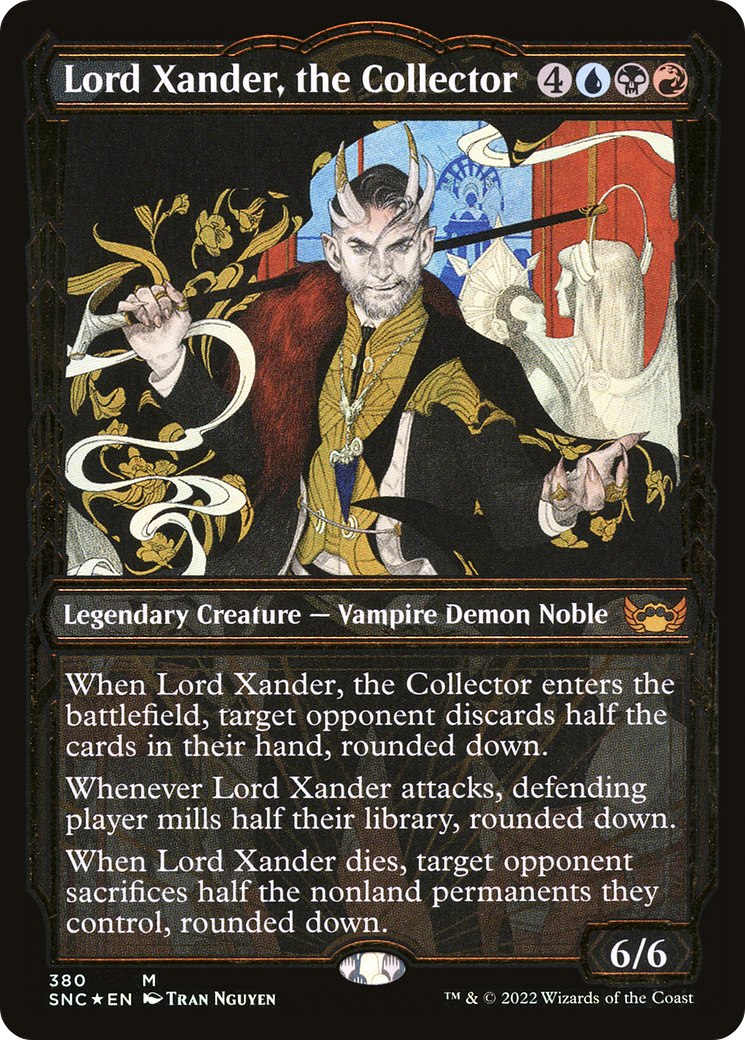 Lord Xander, the Collector (Gilded Foil) (380) [Streets of New Capenna] foil - Deck Out Gaming