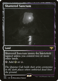 Shattered Sanctum (531) [Innistrad: Double Feature] foil - Deck Out Gaming