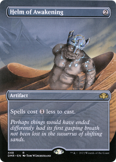 Helm of Awakening (Borderless) (448) [Dominaria Remastered] - Deck Out Gaming