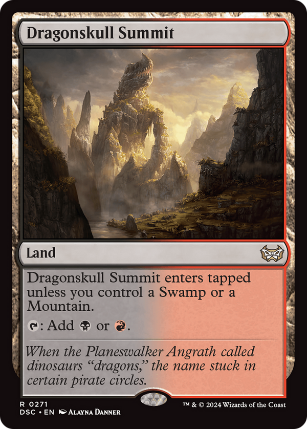 Dragonskull Summit (271) [Duskmourn: House of Horror Commander] - Deck Out Gaming
