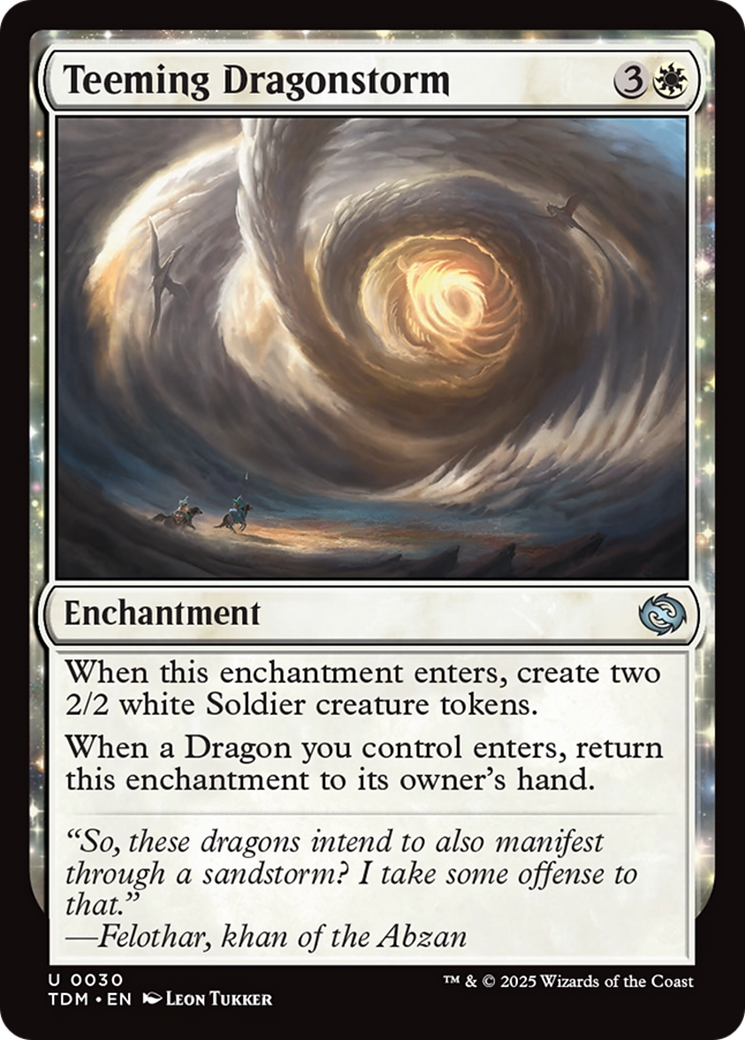 Teeming Dragonstorm (30) [Tarkir: Dragonstorm] foil - Deck Out Gaming