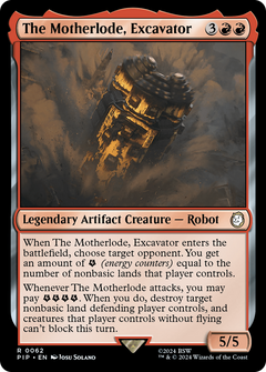 The Motherlode, Excavator (62) [Fallout] - Deck Out Gaming