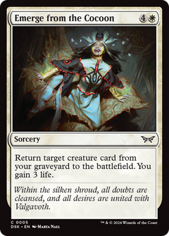 Emerge from the Cocoon (5) [Duskmourn: House of Horror] - Deck Out Gaming