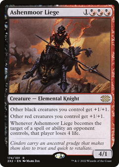 Ashenmoor Liege (174) [Double Masters 2022] - Deck Out Gaming