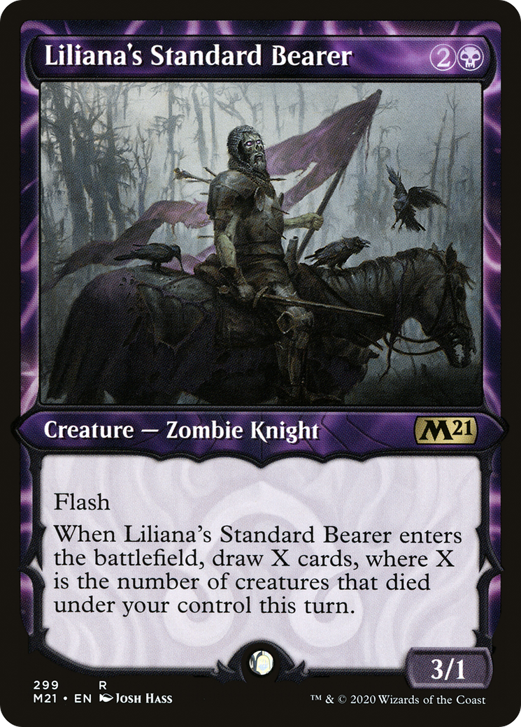 Liliana's Standard Bearer (299) [Core Set 2021] - Deck Out Gaming