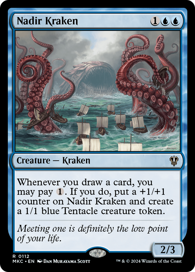 Nadir Kraken (112) [Murders at Karlov Manor Commander] - Deck Out Gaming