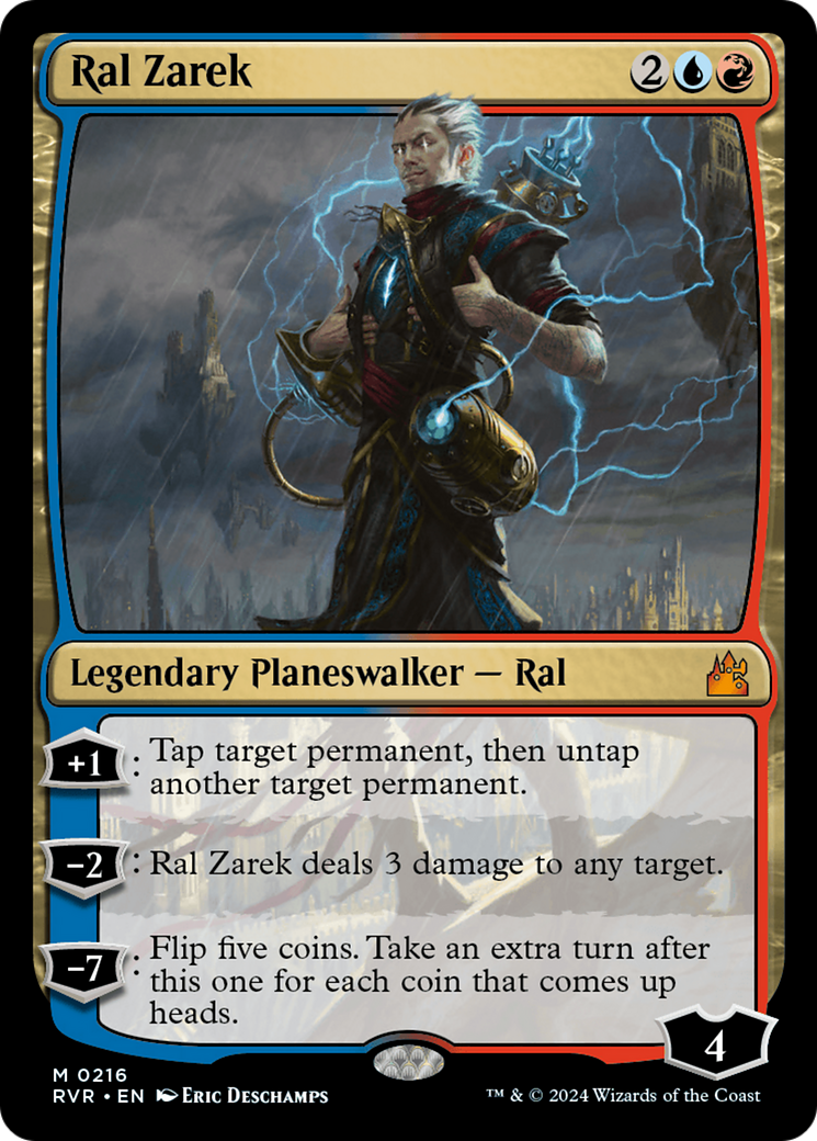Ral Zarek (216) [Ravnica Remastered] - Deck Out Gaming
